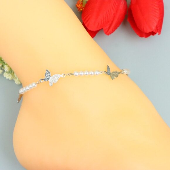 Handmade Anklet – A Stylish Choice for Women, Thoughtful Gift Idea, EVCH1892 - Picture 1 of 10